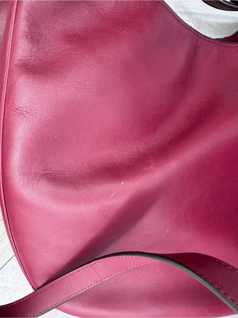 Coach smooth leather